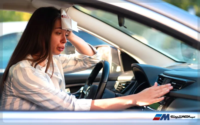 چرا کولر ماشین در تابستان خنک نمیکند؟ | ۱٠ علت + راه حل سریع